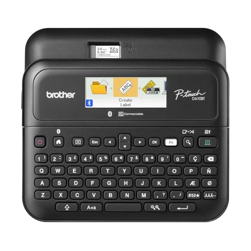 Brother PT-D610BT Business Professional Bluetooth Label Maker - New Model
