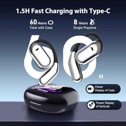AI Translation Earbuds Real Time, 169 Languages & 8 Offline Modes, 60H Playtime Language Translator Earbuds, Audifonos Traductores Ingl?s Espa?ol for Travel Business Learning(Black)
