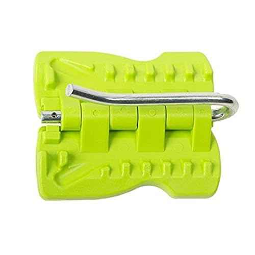 The Original Fat Ivan Fold Up Doorstop Wedge with Magnet - for Moving Office Home or School - Great for Police, Admin, Firefighters and Any time You Need a Door to Stay Open (2, Green)