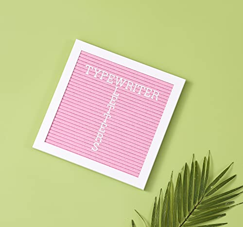 G GAMIT White & Pink 10x10 Letter Board Sign with Stand & Canvas Bag