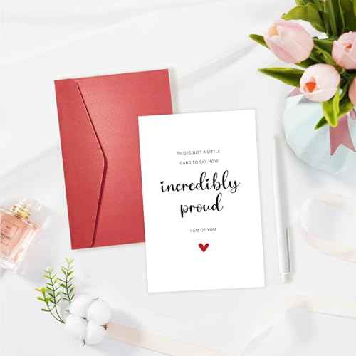 Incredibly Proud of You Card, Congratulations Card, Graduation Card, Well Done Card, Encouragement Card, Promotion Card, Passed Exam Card