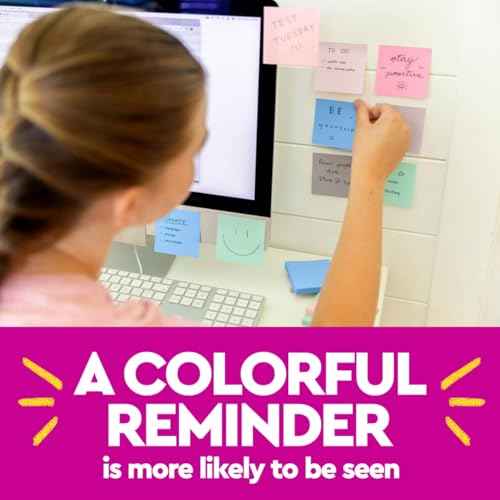 Post-it Super Sticky Mini Notes, Wanderlust Pastels, 1 7/8 in x 1 7/8 in, 100% PEFC, SGSCH-PEFC-COC-110078