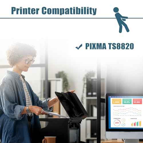 Compatible 230 231 Ink Value Pack Replacement for Canon 230 231 Ink Cartridges for Canon TS8820 Inkjet Printer, PG230 CLI231 Ink Cartridges (PGI-230/CLI-231 Ink Cartridge 6 Pack)