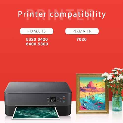 PG-260XL CL-261XL Ink Cartridge for Canon 260 and 261 Ink cartridges for Canon Ink 260 and 261 cartridges for Canon ts6420 Ink Pixma TS6400 TS6420a TR7020a TS5320 Printer(1Black/1Tri-Color)