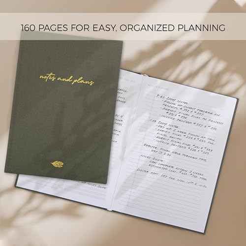 Aesthetic Daily Planner And Notebook With Hourly Schedule - Modern Hardcover To do List Notepad to Easily Organize Your Work Tasks And Appointments - The Perfect Book for School & Office Supplies