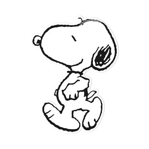 Eureka Peanuts Snoopy Paper Cut-Out Classroom Decorations for Teachers, 36 Pieces