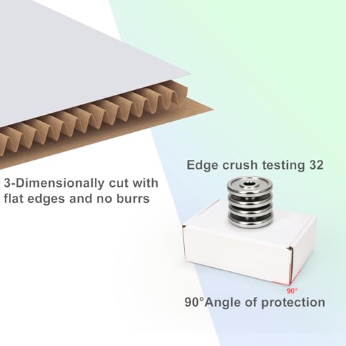 White 6x4x2 Inch Shipping Boxes Pack of 50 - Corrugated Cardboard Mailers