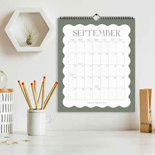 Aesthetic 2025-2026 Wall Calendar - Runs from May 2025 Until December 2026 - The Perfect Modern Calendar Planner for Easy Organizing