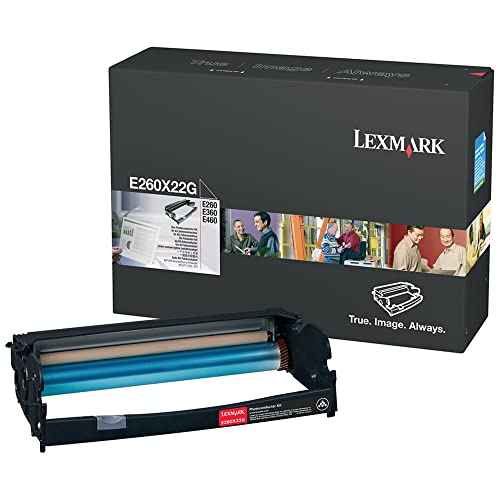 Lexmark¢â E260X22G Black Laser Photoconductor Kit