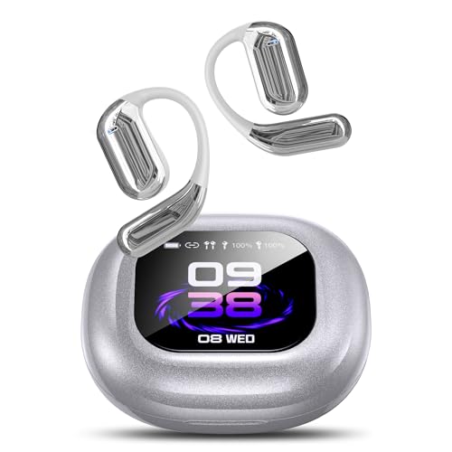 AI Translation Earbuds, Language Translator Earbuds Real Time for 144 Languages,audifonos traductores ingl?s espa?ol,Bluetooth 5.4 LCD Touch Screen Earphones,Ideal for Travel Business Learning