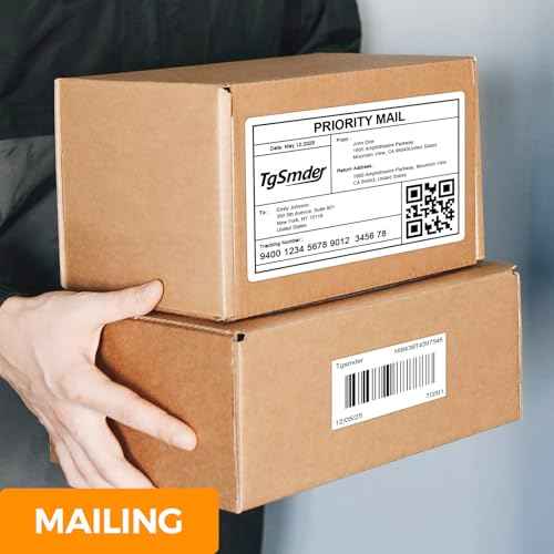 3" x 1" Direct Thermal Shipping Labels ? White Self-Adhesive Compatible with Zebra, Rollo, MUNBYN Thermal Printers | Address Labels, Barcodes, FNSKU | 12 Rolls (1300/Roll) ? Total 15600 Labels