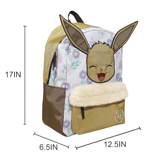 Pok?mon Eevee All-Over Print Characters 17" Adult Backpack