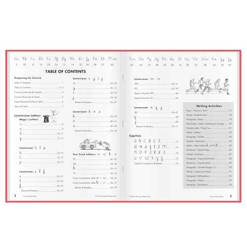 Learning Without Tears Cursive Handwriting Student Workbook, Age 8+, 3rd Grade+, Handwriting Practice, Writing Book, School & Home, Lanugage Arts, Tutoring, Sensory
