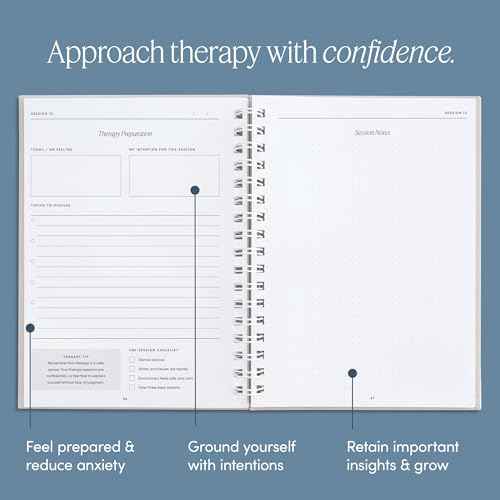 The Therapy Companion: A Safe Space to Process Your Therapy Sessions (Blush)
