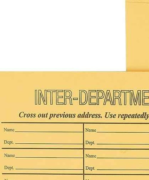 Staples 472993 Button-and-String Kraft Inter-Depart. Envelopes 10-Inch X13-Inch Brown 100/Bx