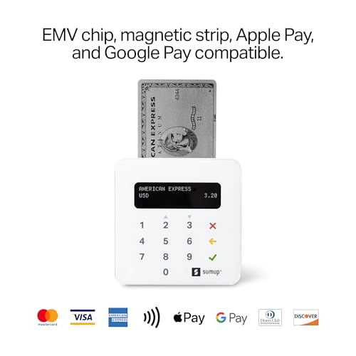 SumUp Plus Bluetooth Card Reader NFC RFID Payment Terminal for Smartphones