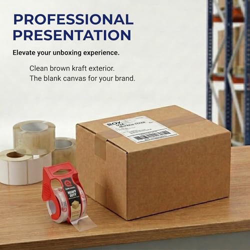 12x12x12 Inch Cube Shipping Boxes 25 Pack Holds 65lbs for Packing & Mailing