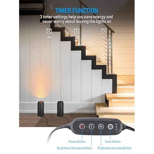 TORCHSTAR 5CCT LED Floor Can Light, 10.39 Inch High, 1200LM Zoomable Uplighting, Dimmable Spot Light with Auto Switch, 1800K-5000K, Adjustable Up Lights Indoor for Plant Picture, Black