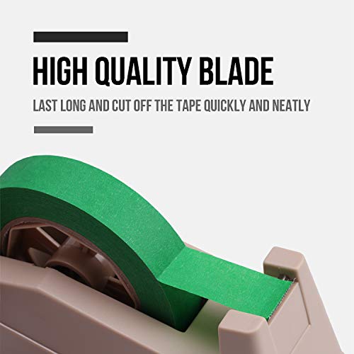 Lichamp Desktop Tape Dispenser with 3in Core – 8 x 3 x 3.8 in, Non-Skid Base