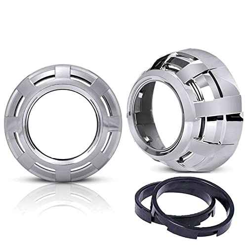 3.0Inch Projector Lens Shrouds Univesal Silvers Mask for 2.5Inch or 3.0Inch Projector Lens