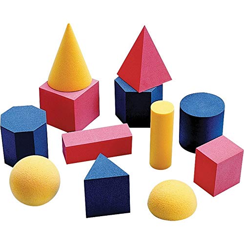 Didax Educational Resources 2-501 Easyshapes Geometric Solids Set
