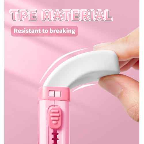 4+1 Pack Rubber Erasers Sliding Retractable Eraser, Large White Erasers for School Office Art Drawing Pencil Eraser for Kids- Pink