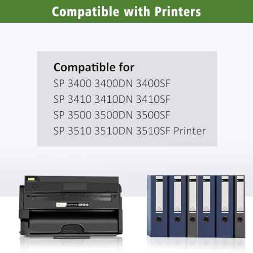 Compaitble Toner Cartridge SP3510 SP3500 SP3500XA SP 3500XA 406989 Black High Capacity for Ricoh SP 3400 3400DN 3400SF 3410 3410DN 3410SF 3500 3500DN 3500SF 3510 3510DN 3510SF Printer
