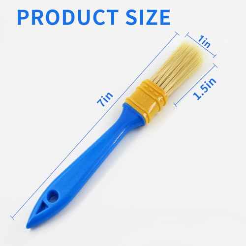 3 Pack Paint Brushes - Ideal for Priming, Painting, Varnishing, Wood, Walls, and More