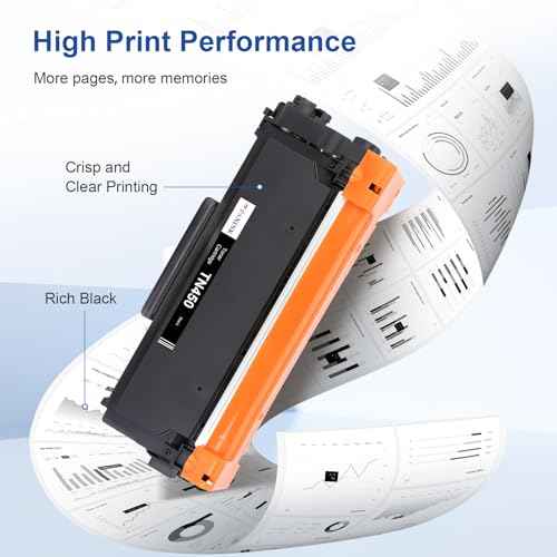 Compatible Toner Cartridge Replacement for Brother TN450 TN-450 TN420 TN-420 Black Toner Cartridge use with HL-2270DW HL-2280DW MFC-7360N MFC-7860DW DCP-7065DN Printer - 4 Black