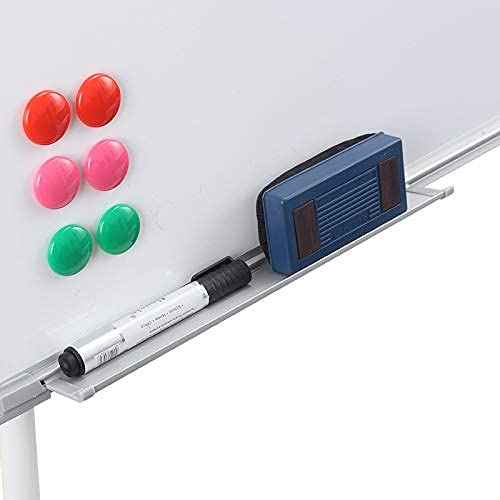 Dry Erase Easel Tripod Magnetic Whiteboard, 24" x 36"Dry Erase Flipchart Board, Height Adjustable Stand,…