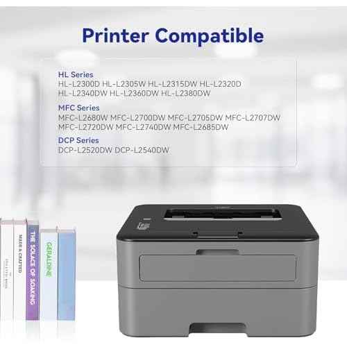 TN660 Toner Cartridge High Yield Replacement Compatible for Brother TN 660 TN-660 TN630 to use with HL-L2380DW HL-L2360DW MFC-L2700DW MFC-L2740DW HL-L2340DW DCP-L2540DW Printer Black 4 Pack
