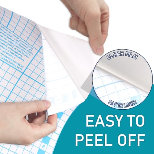Chell 2 Pack Clear Contact Paper Self Adhesive Book Cover 17.5in x 5ft — Protects & Waterproofs Books