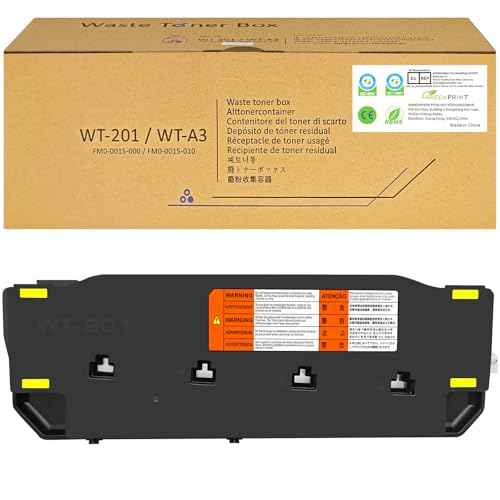 WT201 WT-201 WT-A3 WTA3 Compatible Waste Toner Box Cartridge Container Bottle FM00015 for in C250 C250if C255 C256 C350 C356 ImageClass MF810 MF820