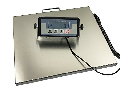 Angel USA Digital Postal Scale 400 lb Capacity Stainless Steel Platform for Shipping & Warehouse