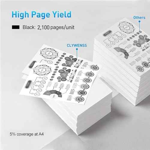 069 Black Toner Cartridge Replacement for Canon 069 CRG069 CRG-069 for ImageCLASS MF753Cdw MF751Cdw LBP674Cdw Printer (2-Pack)