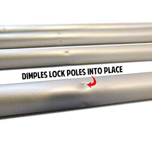 Best Flags - 16ft Advertising Super Flag Pole - Swooper Feather Flutter Banner Pole