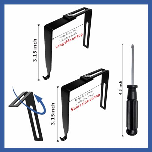 8pcs Metal Cubicle Hooks Set for Office & Home Partition Hangers