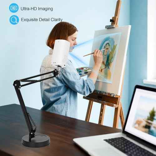 Art Projector for Tracing Drawing Painting, Drawing Projector with iOS/Android Support - Desktop & Wall Canvas Projection, Sketching Tool for Kids/Beginners/Adults, Cake Decorating Art Supplies