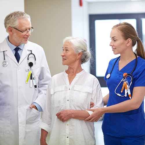 Handepo 120 Pcs Nurse Pen Set Scrub Tech Week Gift with Retractable Shuttle Pens, Marker Pen, Mini Tip Highlighter, LED Mini Keychain Flashlight, Badge Reels for Nurse Assistant Student(Multi Colors)