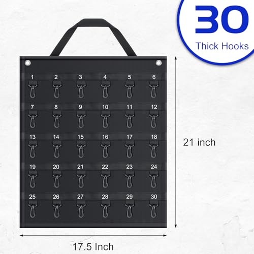Rollable Key Case Organizer for Professionals — Holds 30 Keys