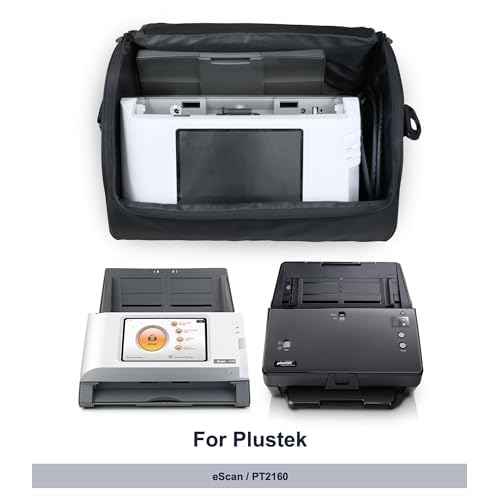 Plustek Large Document Scanner Carrying Case Bag ? for Plustek Scanner, Fujitsu Fi Series, Brother and Raven Scanner use, Dust-Proof, Anti-Static, Dust Cover & Protector
