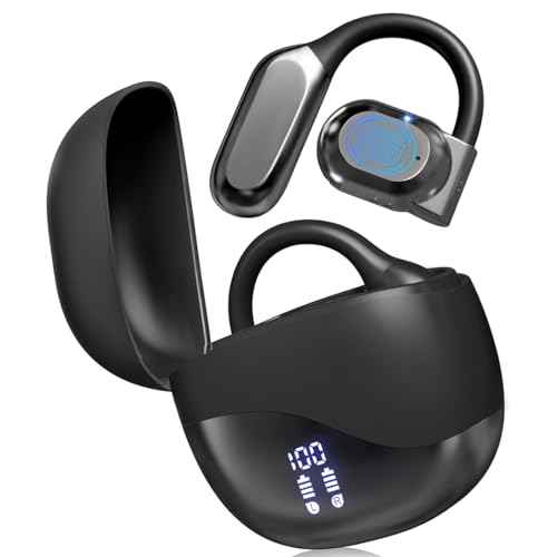 AI Translation Earbuds Real Time, 144 Language Translator Earbuds for iPhone and Android 3-in-1 Translation Headphones Translating Device for Travel Business Learning with Charging Case(Black)