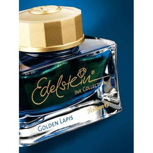 Golden Lapis Blue Ink - 50ml Bottle (Special Edition by Pelikan)