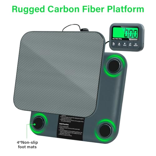 Digital Postal Scale 440lb/0.35oz Accurate Shipping Package Weighing