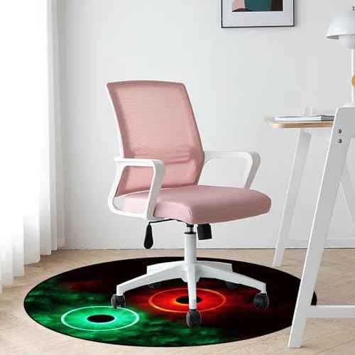 Office Chair Mat for Hardwood Floor, 47"x47" Computer Chair Mat, Desk Chair Mat, Large Anti-Slip Floor Protector for Home Office