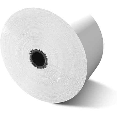 (4 Rolls - 1 Case) 3 1/8" x 815' heavy thermal paper - nautilus hyosung halo - 80 GSM ATM Special Thermal Paper Rolls - BuyRegisterRolls