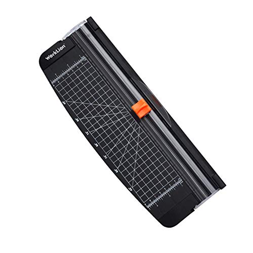 Small Portable Paper Cutter for Crafts, Scrapbooking, and Labeling