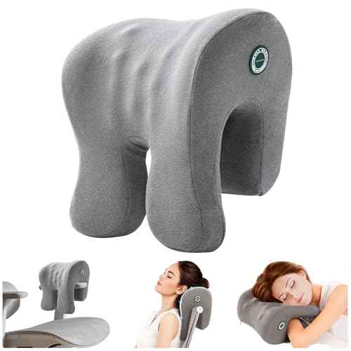 Headrest Office Chair Neck Pillow Support Memory Foam Neck Support Supportive Headrest Pillow for Pressure Relief,Elbow Pillow for Office Chair, Improved Posture for Working Chair, Car, and Sofa