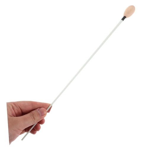 Toyvian Music Conducting Stick with Solid Wood Handle Precision Control Wand for Orchestra Choral Directors for Educational Use Conductors Training