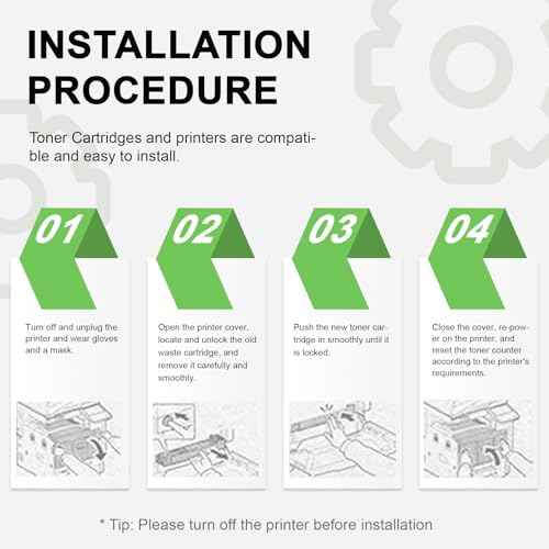 2 Pack WT-860 Waste Toner Box : WT860 Container Replacement for Kyocera WT 860 Bottle 1902LC0UN0 for TASKalfa 3500 3500i 4500 4500i 5500 5500i 3501 3501i 4501 4501i 5501 Printer , Each 25,000 Pages